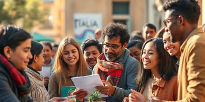 image showcasing the theme of "Italian Excellence in Europe."