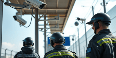 immagine raffigurante una scena di controllo delle frontiere europee, che mette in risalto la neonata Agenzia europea della guardia costiera e di frontiera