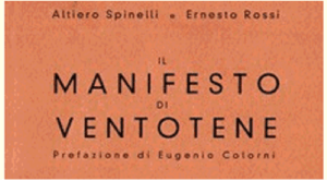 Copertina Manifesto di Ventotene
