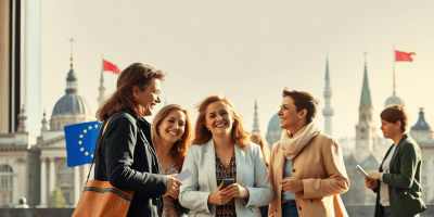 immagine che rappresenta visivamente il Pilastro europeo dei diritti sociali e l'istituzione di un'Autorità europea del lavoro