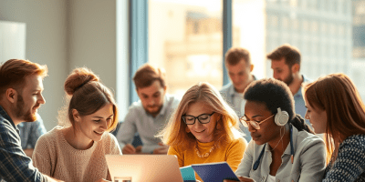 Immagine di adulti in formazione permanente nell'ambito del nuovo quadro europeo delle competenze-chiave