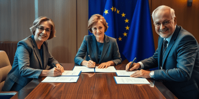 Firma della dichiarazione congiunta UE 2023–2024: priorità legislative europee tra resilienza democratica, transizione verde e sostegno all’Ucraina