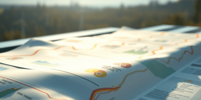 Mappa concettuale dell’Europa con flussi energetici e simboli climatici: rappresentazione dei PNIEC come strumenti strategici nazionali per la transizione energetica e climatica verso gli obiettivi UE 2030 e 2050.